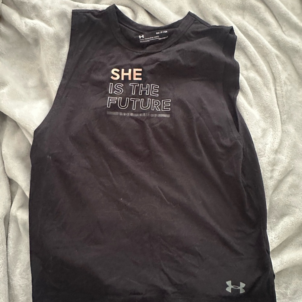 Under Armour Black Sleeveless Top